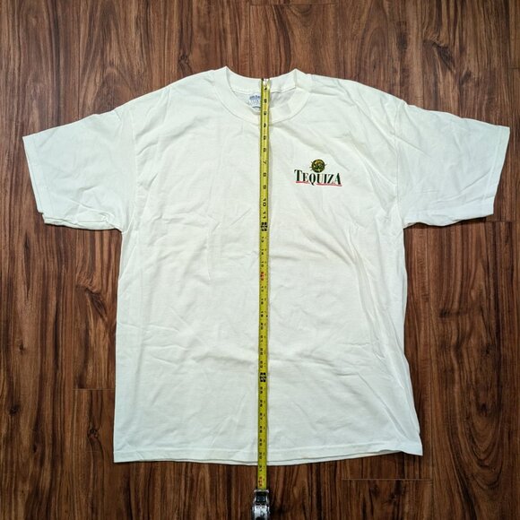 Vintage 90s Tequiza Anheuser-Busch Two Sided Graphic Promo Defunct Beer Shirt XL - Picture 9 of 12